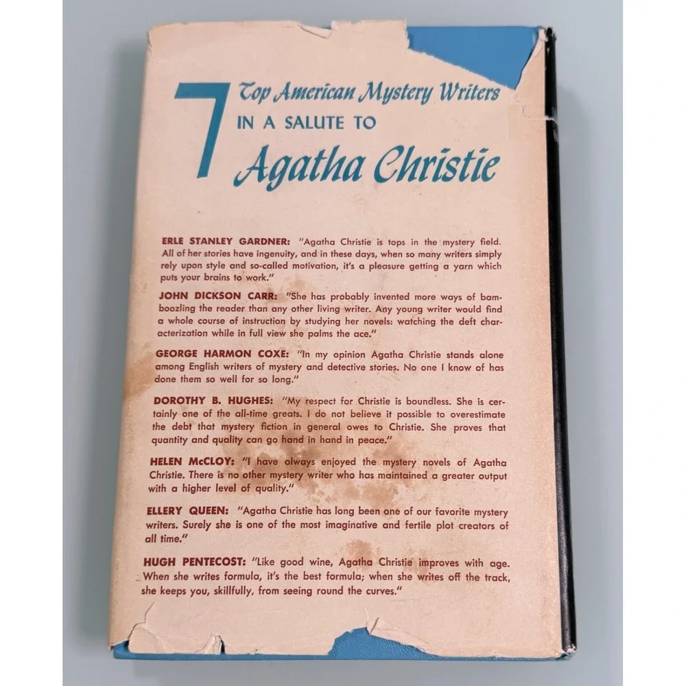 Third Girl- A Hercule Poirot Mystery by Agatha Christie -1966 Book Club H/C D/J